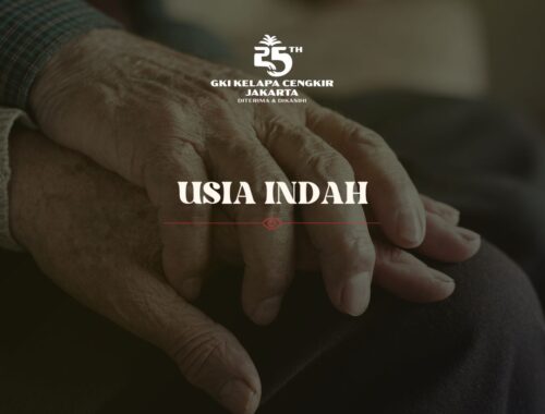 selamat merayakan usia indah, di mana kita semakin memahami karya Allah di sepanjang perjalanan hidup kita