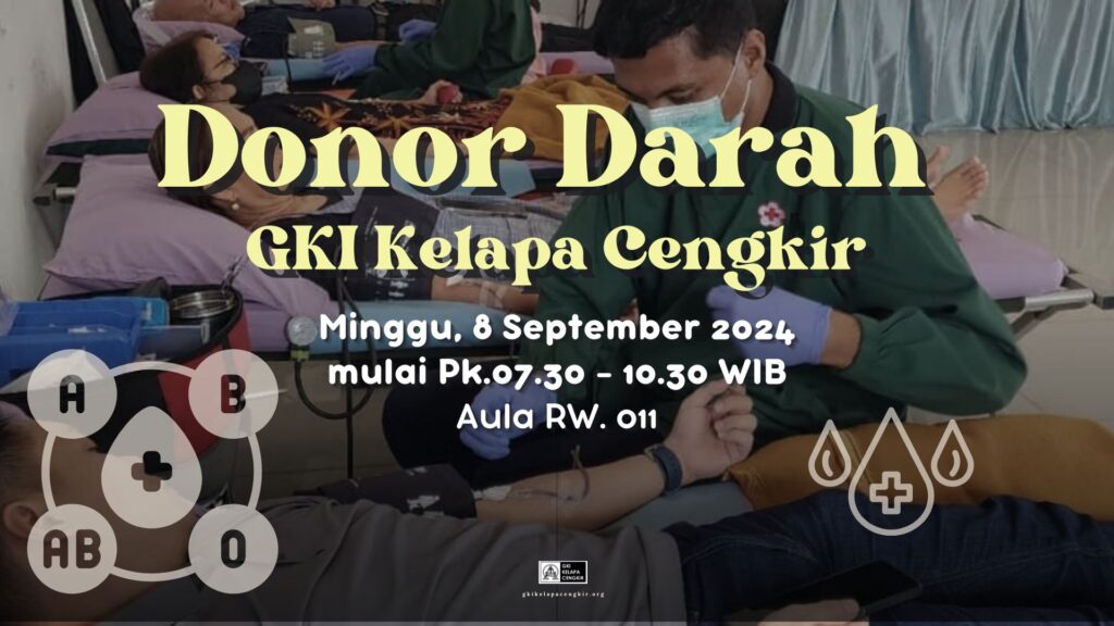 Yuk wujudkan kesaksian dan pelayananmu dengan berpartisipasi pada program tim Kespel GKI Kelapa Cengkir berikut ini!