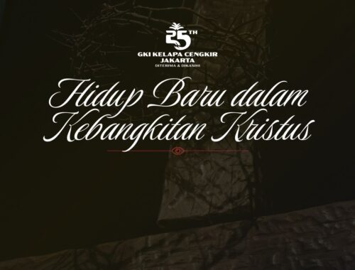 Sebagai bagian dari GKI kita akan menghidupi Masa Raya Paskah 2025. Buklet berikut semoga dapat mempersiapkanmu.