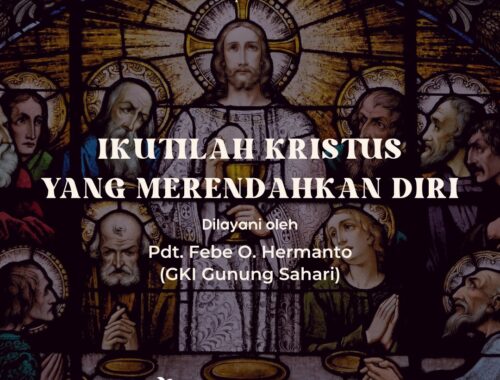 Selamat melaksanakan ibadah di GKI Kelapa Cengkir. Untuk membantu Anda, berikut Liturgi Kamis Putih 17 April 2025