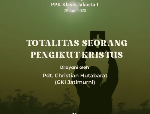 Selamat melaksanakan ibadah minggu di GKI Kelapa Cengkir. Untuk membantu Anda, berikut Liturgi Minggu 29 Juni 2025