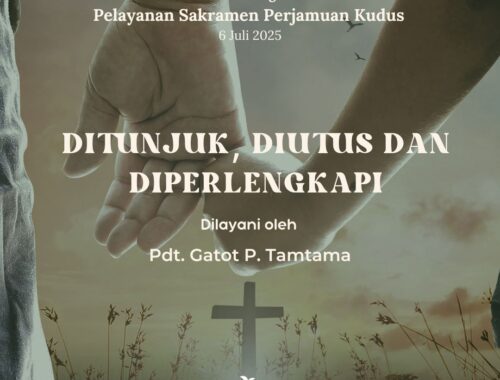 Selamat melaksanakan ibadah minggu di GKI Kelapa Cengkir. Untuk membantu Anda, berikut Liturgi Minggu 6 Juli 2025