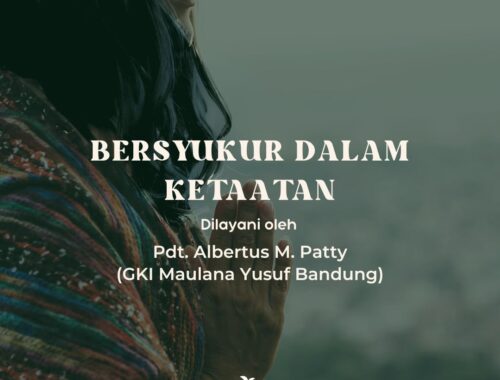 Selamat melaksanakan ibadah minggu di GKI Kelapa Cengkir. Untuk membantu Anda, berikut Liturgi Minggu 12 Oktober 2025