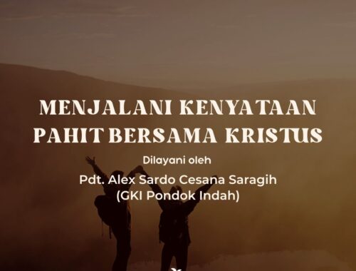Selamat melaksanakan ibadah minggu di GKI Kelapa Cengkir. Untuk membantu Anda, berikut Liturgi Minggu 28 Desember 2025