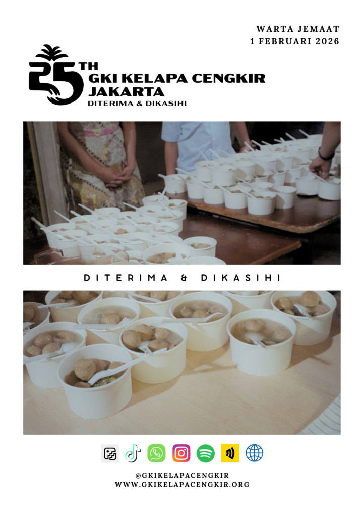 Warta Jemaat GKI Kelapa Cengkir – 1 Februari 2026