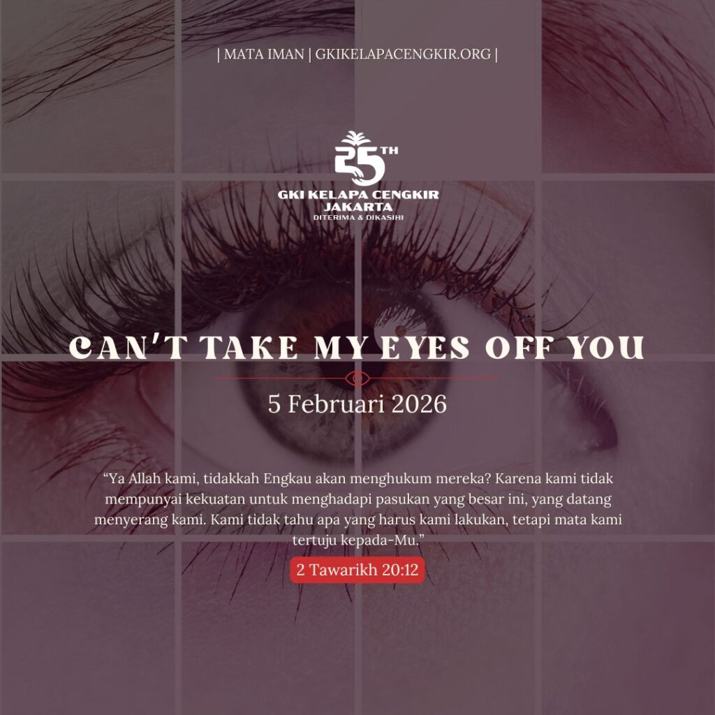 Mata Iman #2139: Can’t Take My Eyes Off You