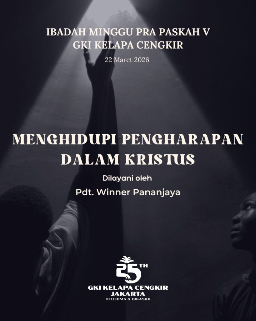 Liturgi Minggu Pra Paskah V 22 Maret 2026