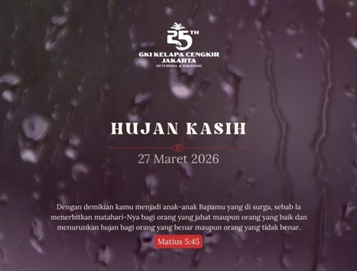 Mata Iman #2189: Hujan Kasih