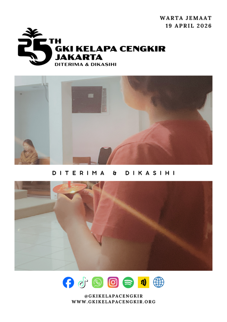 Warta Jemaat GKI Kelapa Cengkir – 19 April 2026