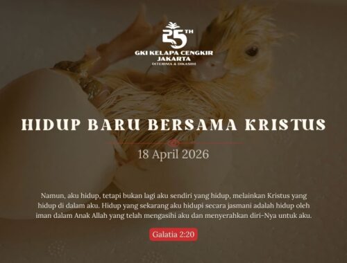 Mata Iman #2210: Hidup Baru Bersama Kristus