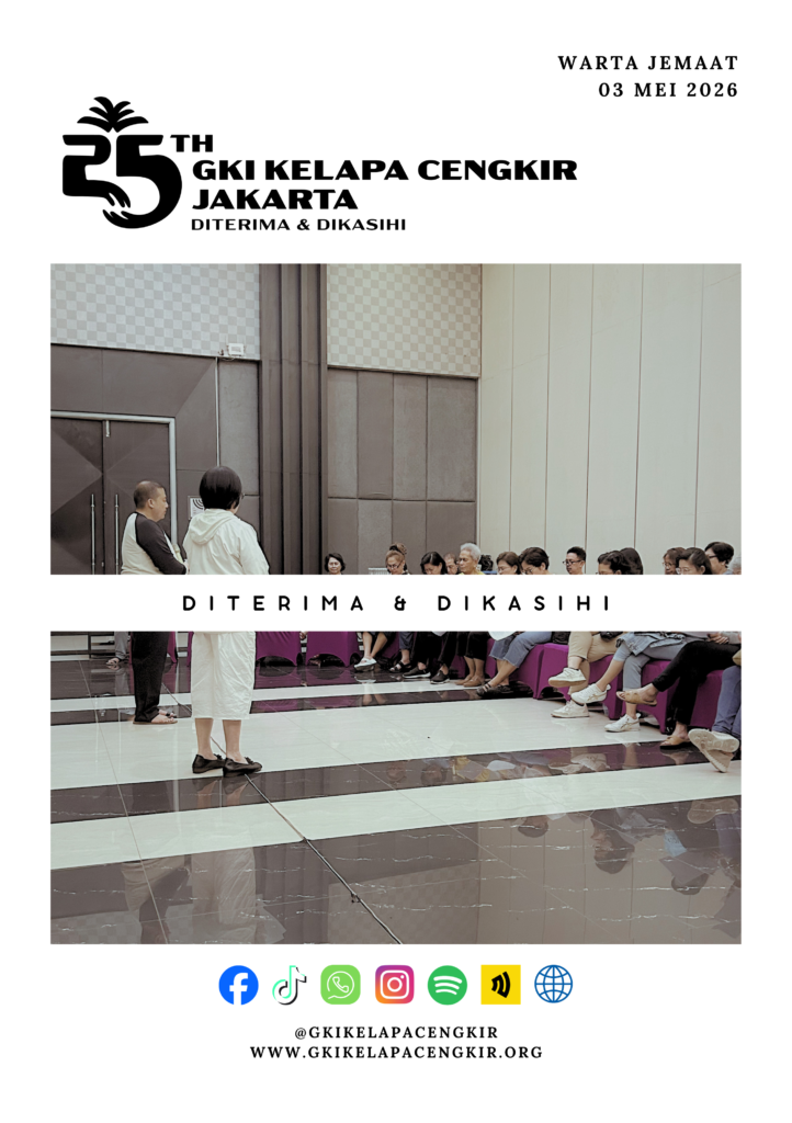 Warta Jemaat GKI Kelapa Cengkir – 3 Mei 2026