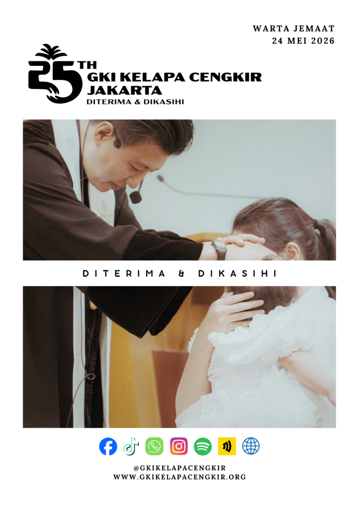 Warta Jemaat GKI Kelapa Cengkir – 24 Mei 2026