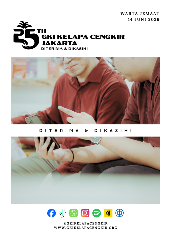 Warta Jemaat GKI Kelapa Cengkir – 14 Juni 2026