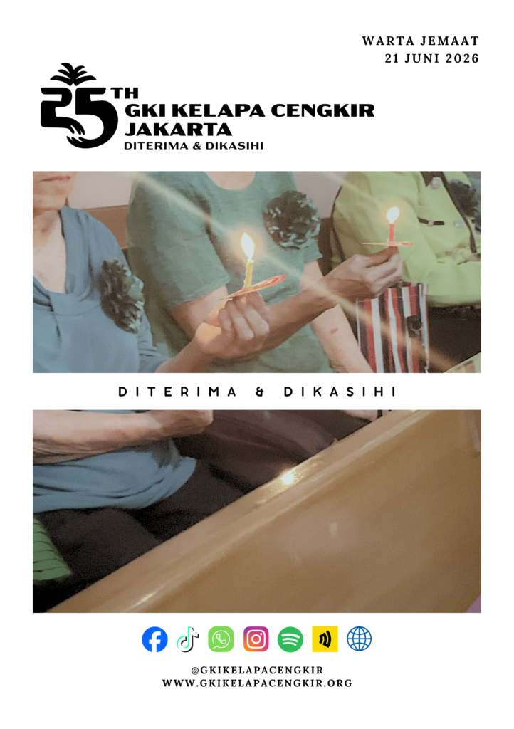 Warta Jemaat GKI Kelapa Cengkir – 21 Juni 2026