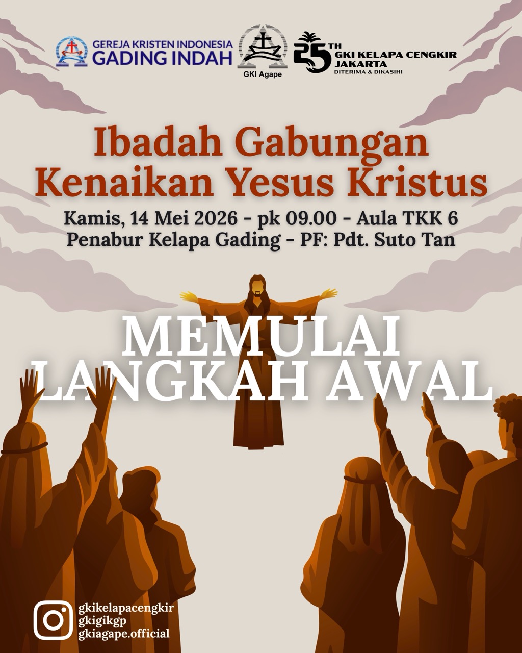 Liturgi Kenaikan Tuhan Yesus 14 Mei 2026