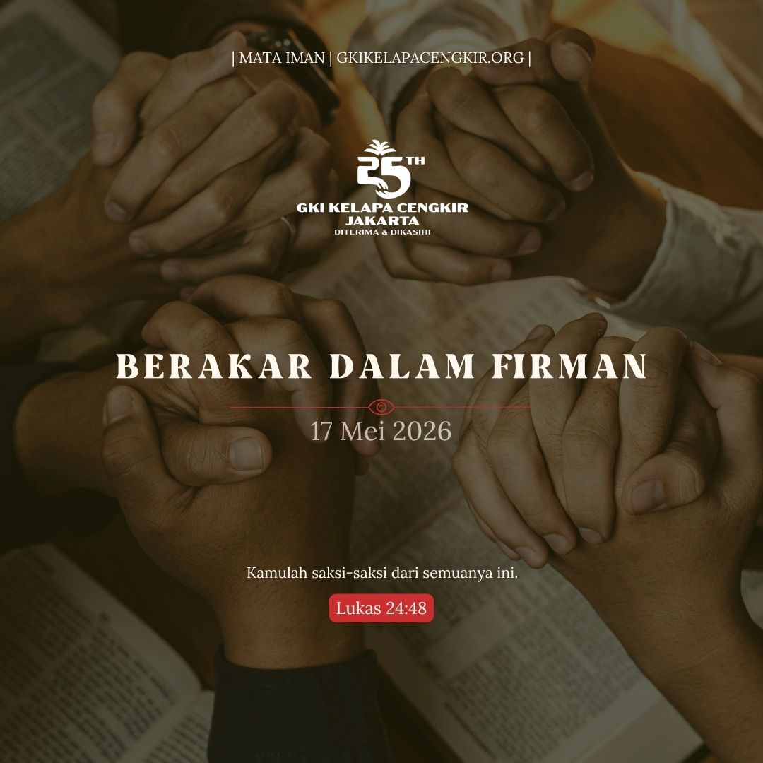 Mata Iman #2240: Berakar dalam Firman