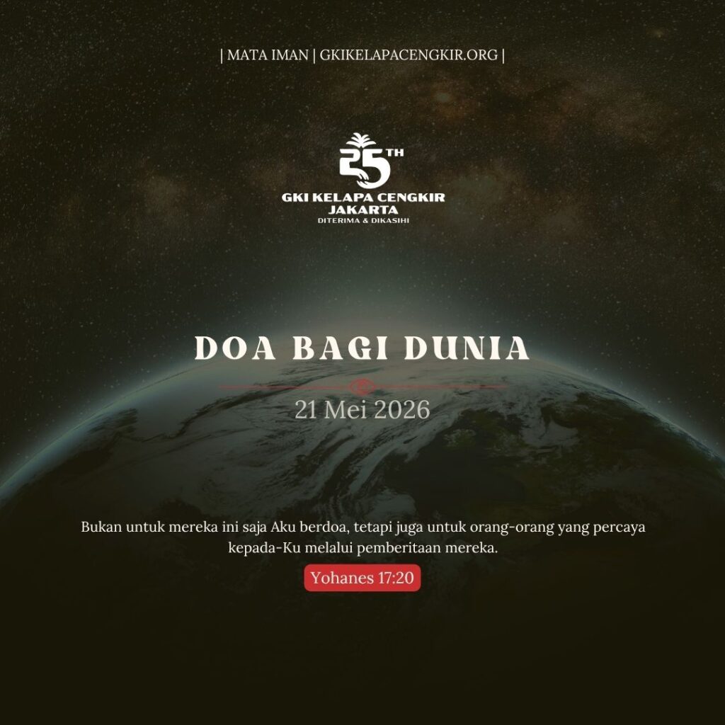 Mata Iman #2244: Doa Bagi Dunia