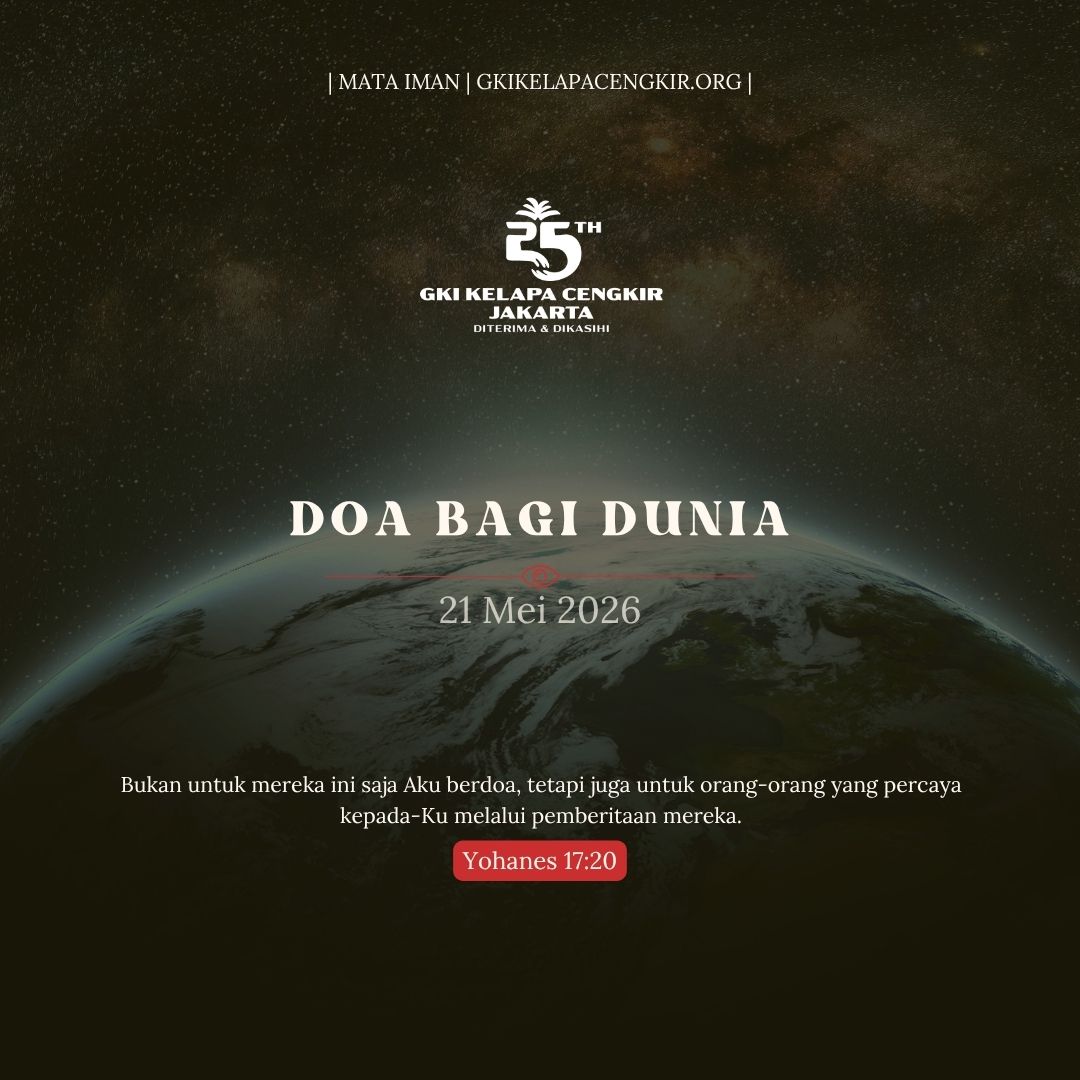 Mata Iman #2244: Doa Bagi Dunia