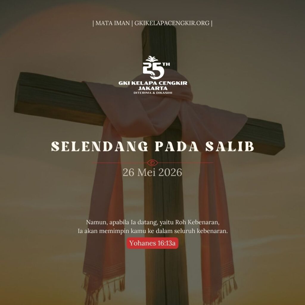 Mata Iman #2249: Selendang Pada Salib
