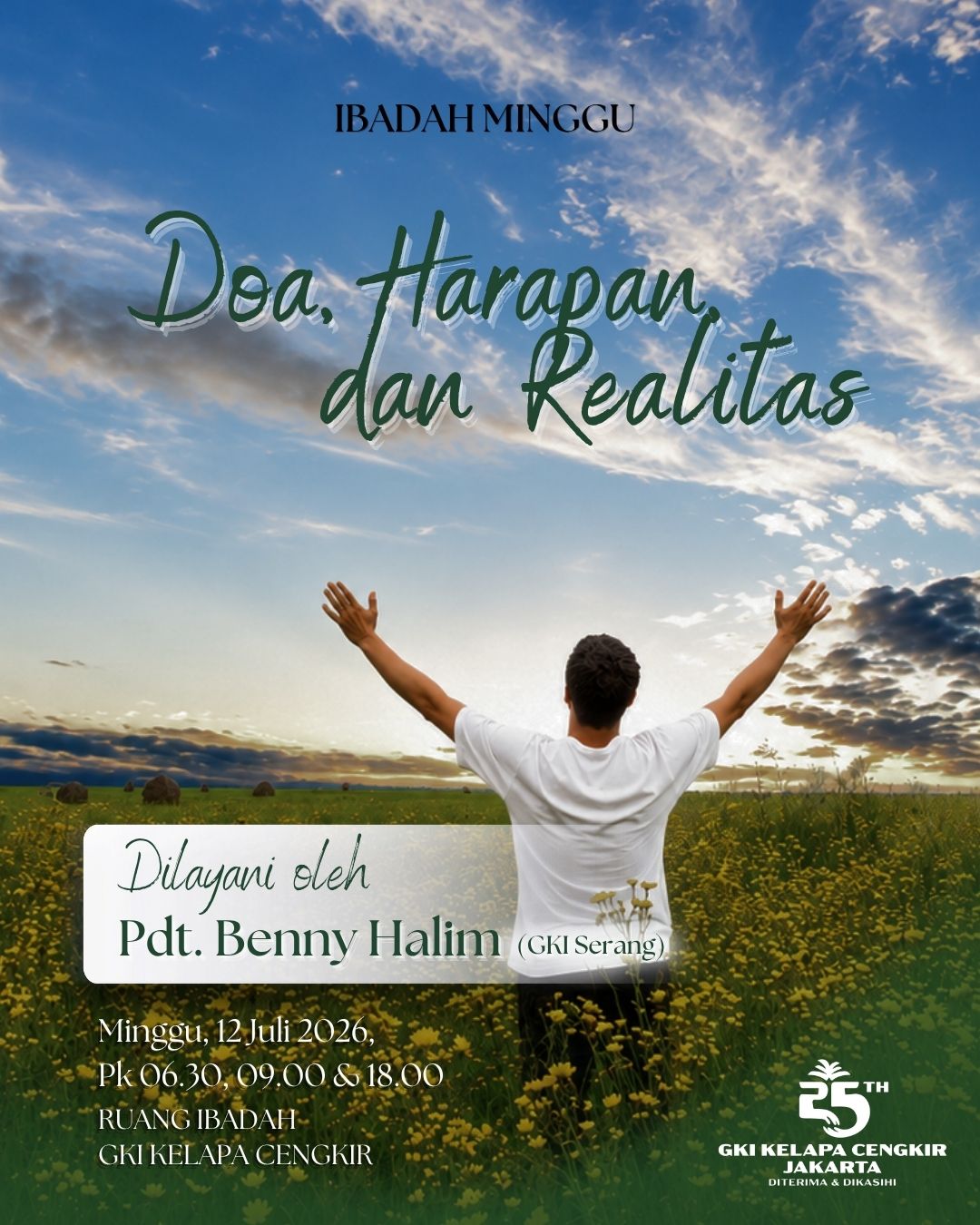 Liturgi Minggu 12 Juli 2026