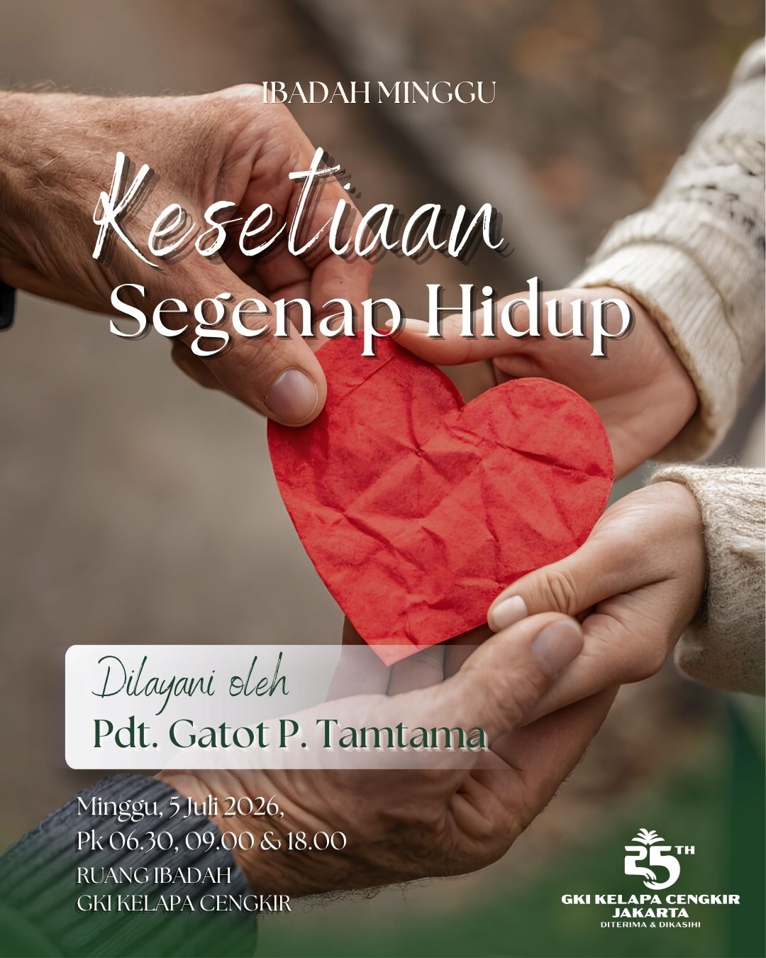 Liturgi Minggu 5 Juli 2026