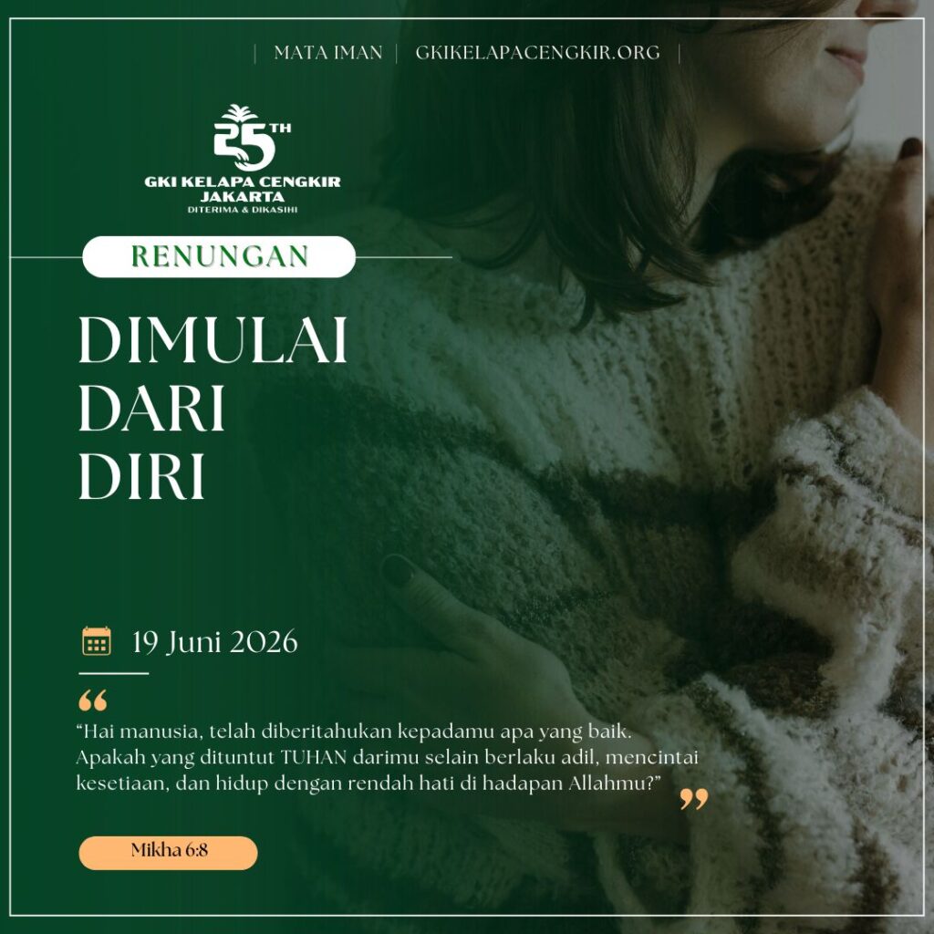 Mata Iman #2271: Dimulai Dari Diri
