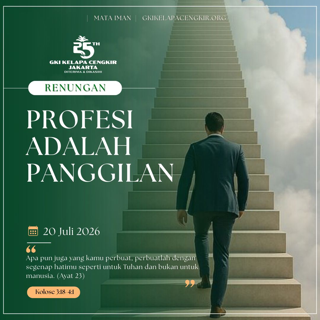 Mata Iman #2297: Profesi adalah Panggilan