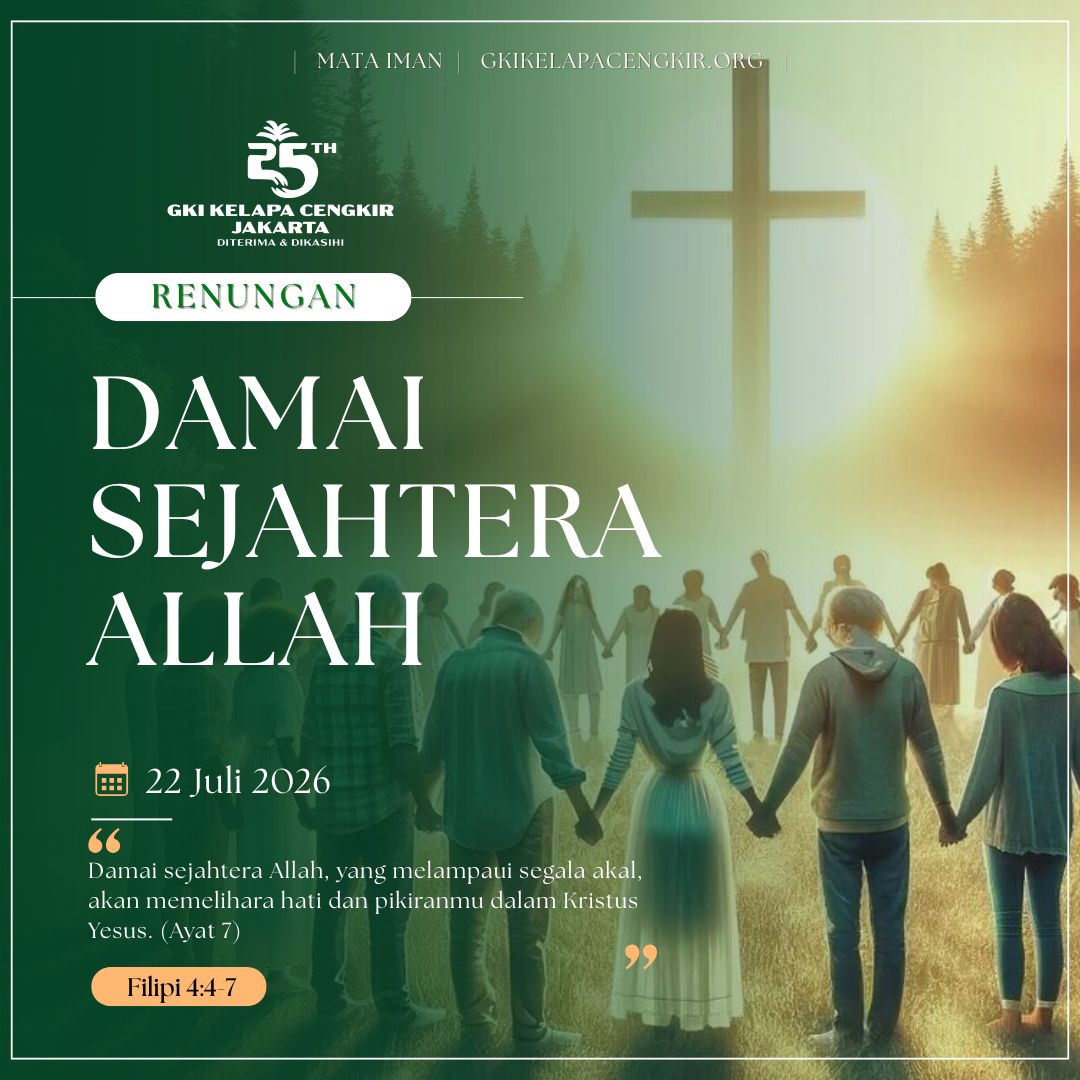 Mata Iman #2299: Damai Sejahtera Allah