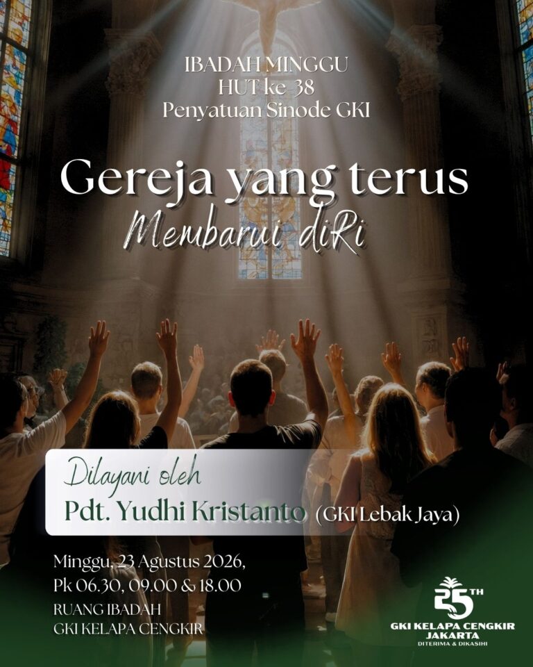 Liturgi Minggu 23 Agustus 2026