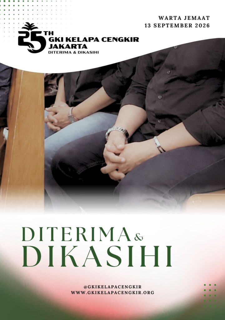 Warta Jemaat GKI Kelapa Cengkir – 13 September 2026