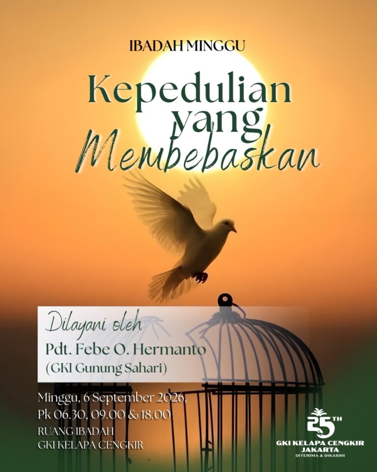 Liturgi Minggu 6 September 2026