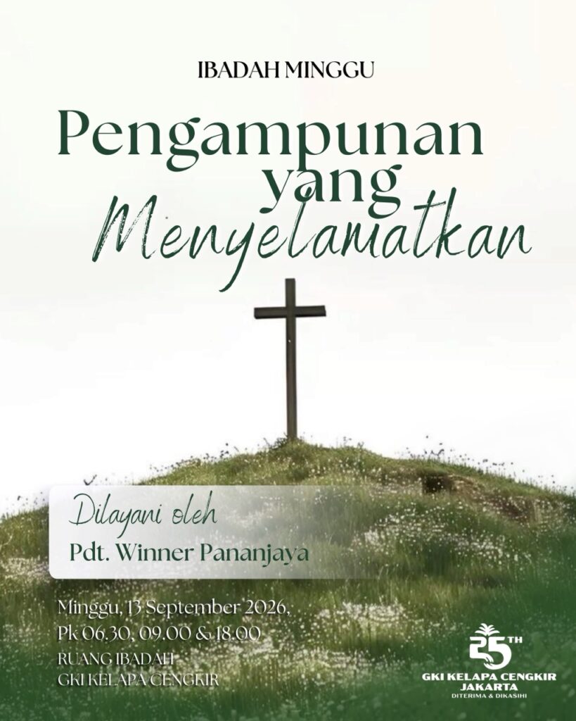Liturgi Minggu 13 September 2026
