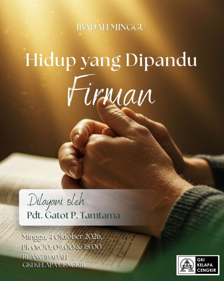 Liturgi Minggu 4 Oktober 2026