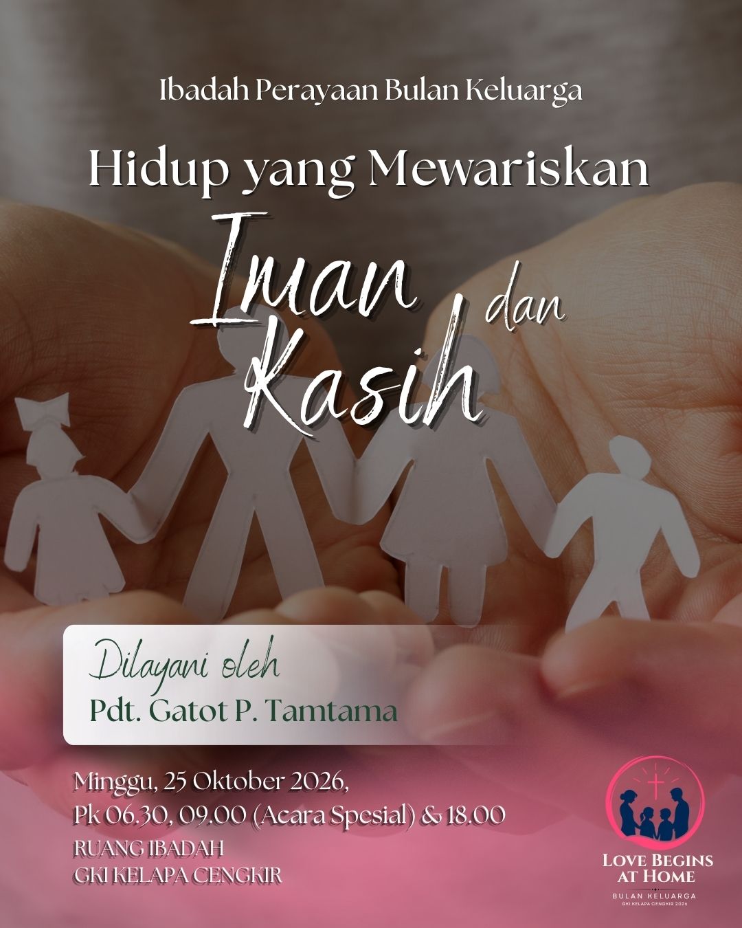 Liturgi Minggu 25 Oktober 2026