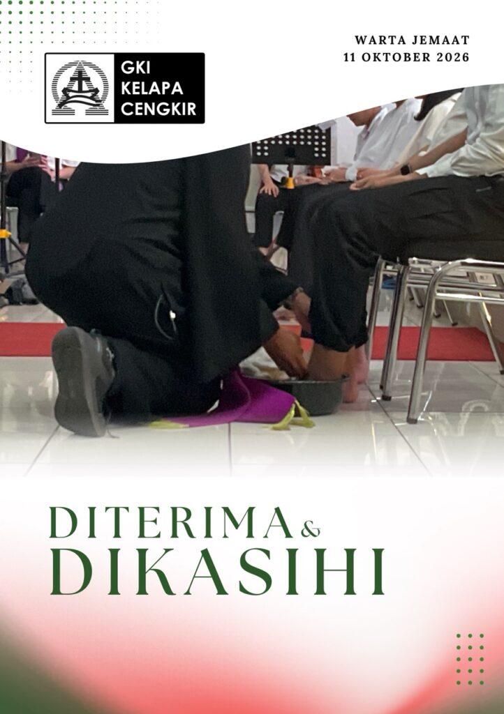 Warta Jemaat GKI Kelapa Cengkir – 11 Oktober 2026