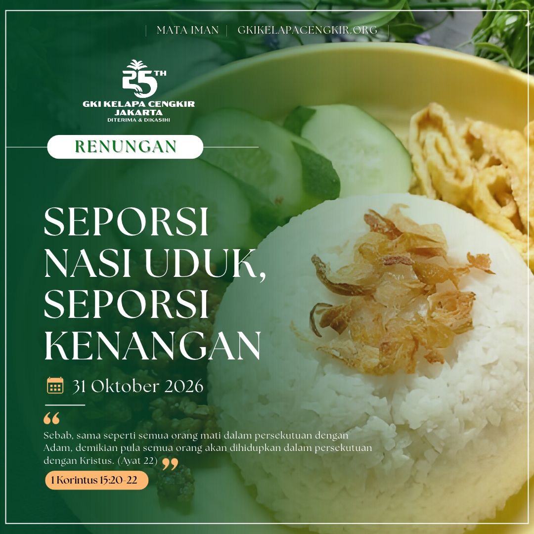 Mata Iman #2386: Seporsi Nasi Uduk, Seporsi Kenangan